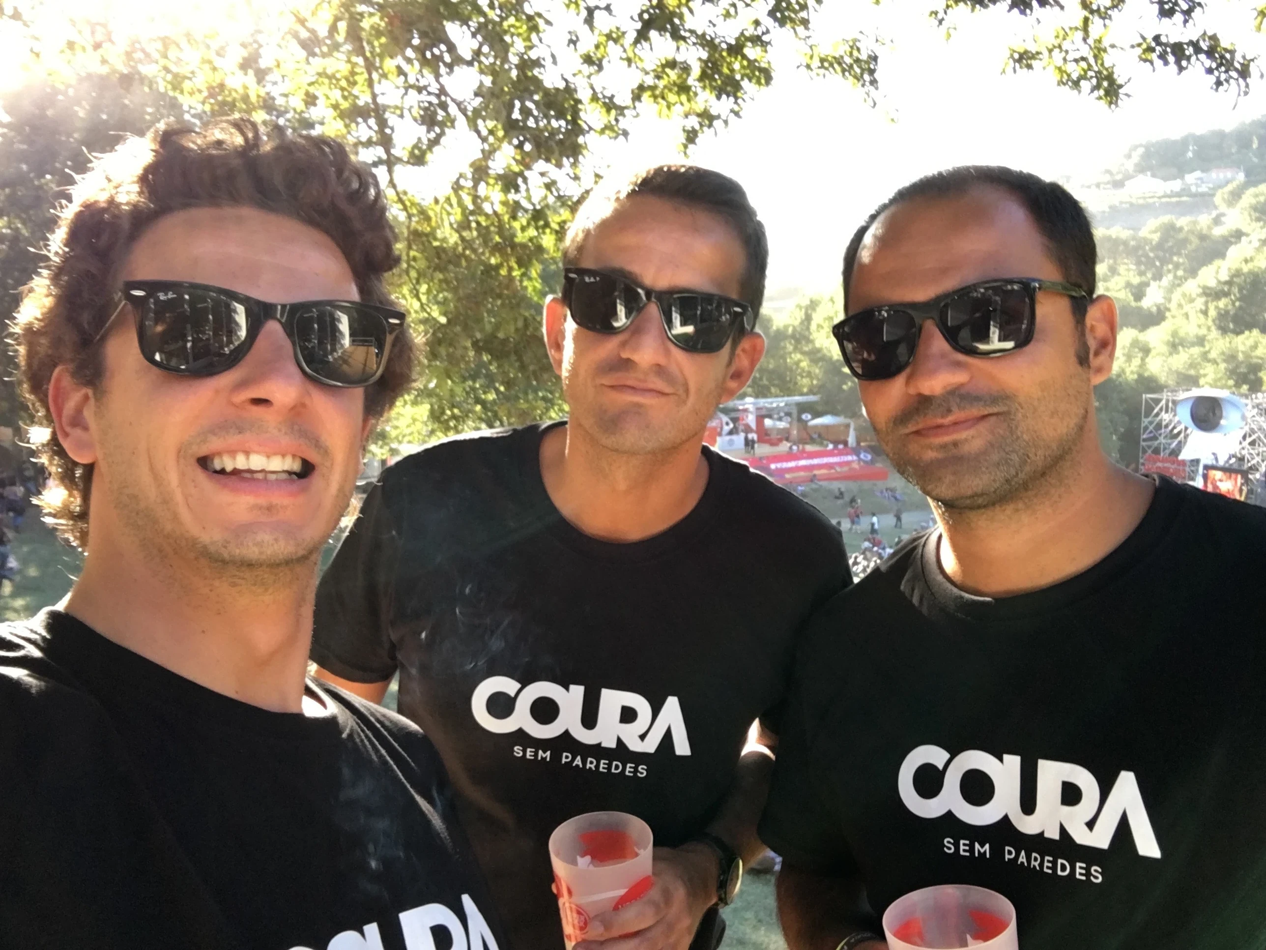 Paredes de Coura festival moment